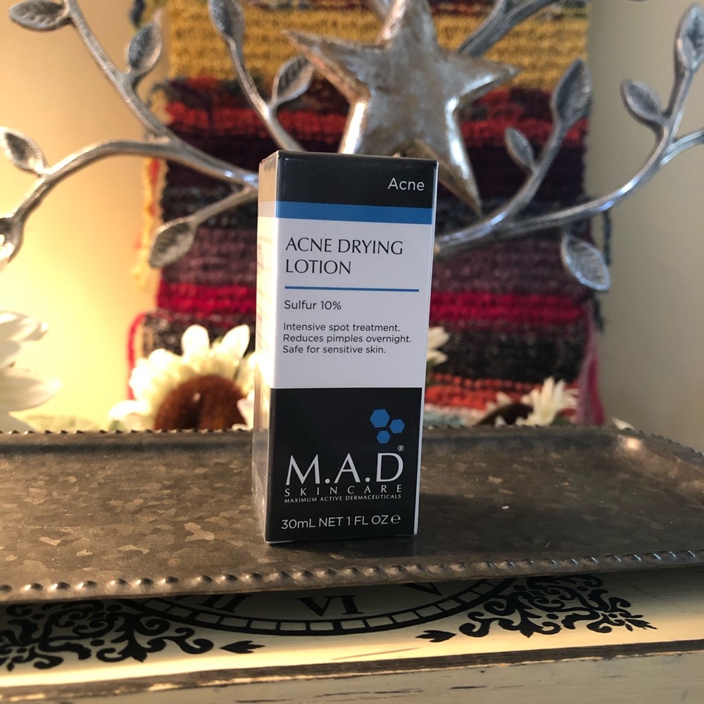 Acne drying lotion   Sulfur 10%